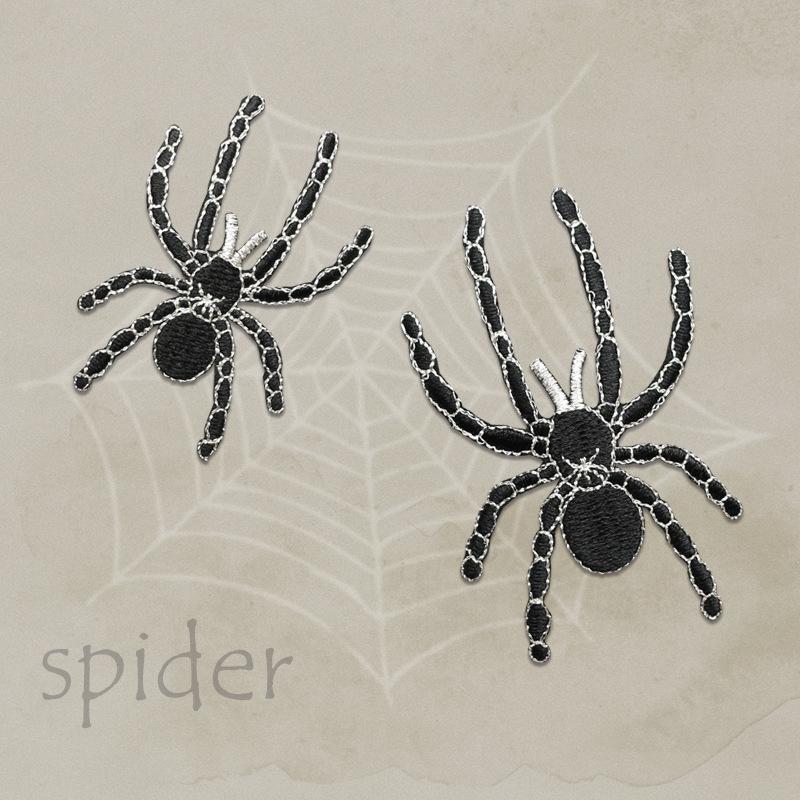 Silver-Edged Black Spider Cloth Stickers: Small & Large Patches for Clothes, Shoes, Hats - Self-Adhesive Heat Transfer Small Irregular Spider (4.2*6.6cm)
Silver-Edged Black Spider Cloth Stickers: Small & Large Patches for Clothes, Shoes, Hats - Self-Adhesive Heat Transfer Small Irregular Spider (4.2*6.6cm)