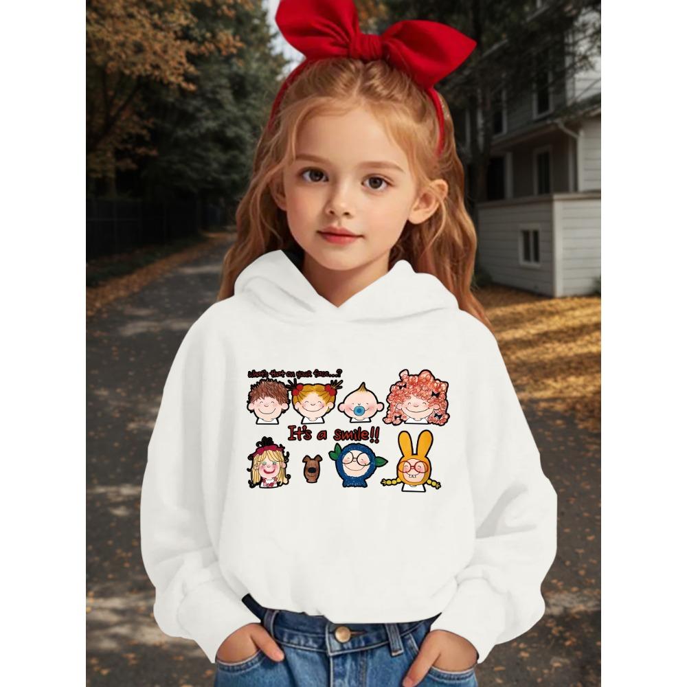A Single-Piece Casual And Fashionable Cartoon Printed Hooded Sweatshirt For Girls 100
A Single-Piece Casual And Fashionable Cartoon Printed Hooded Sweatshirt For Girls 100