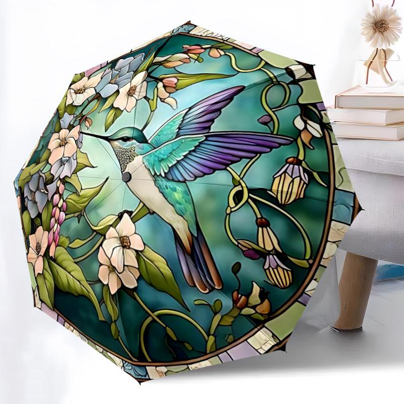 1pc Hummingbird Flowers Automatic Umbrella | Portable Foldable 8-Rib Manual Open, Cute Birthday & Holiday Gift for Outdoor yy260107119
1pc Hummingbird Flowers Automatic Umbrella | Portable Foldable 8-Rib Manual Open, Cute Birthday & Holiday Gift for Outdoor yy260107119