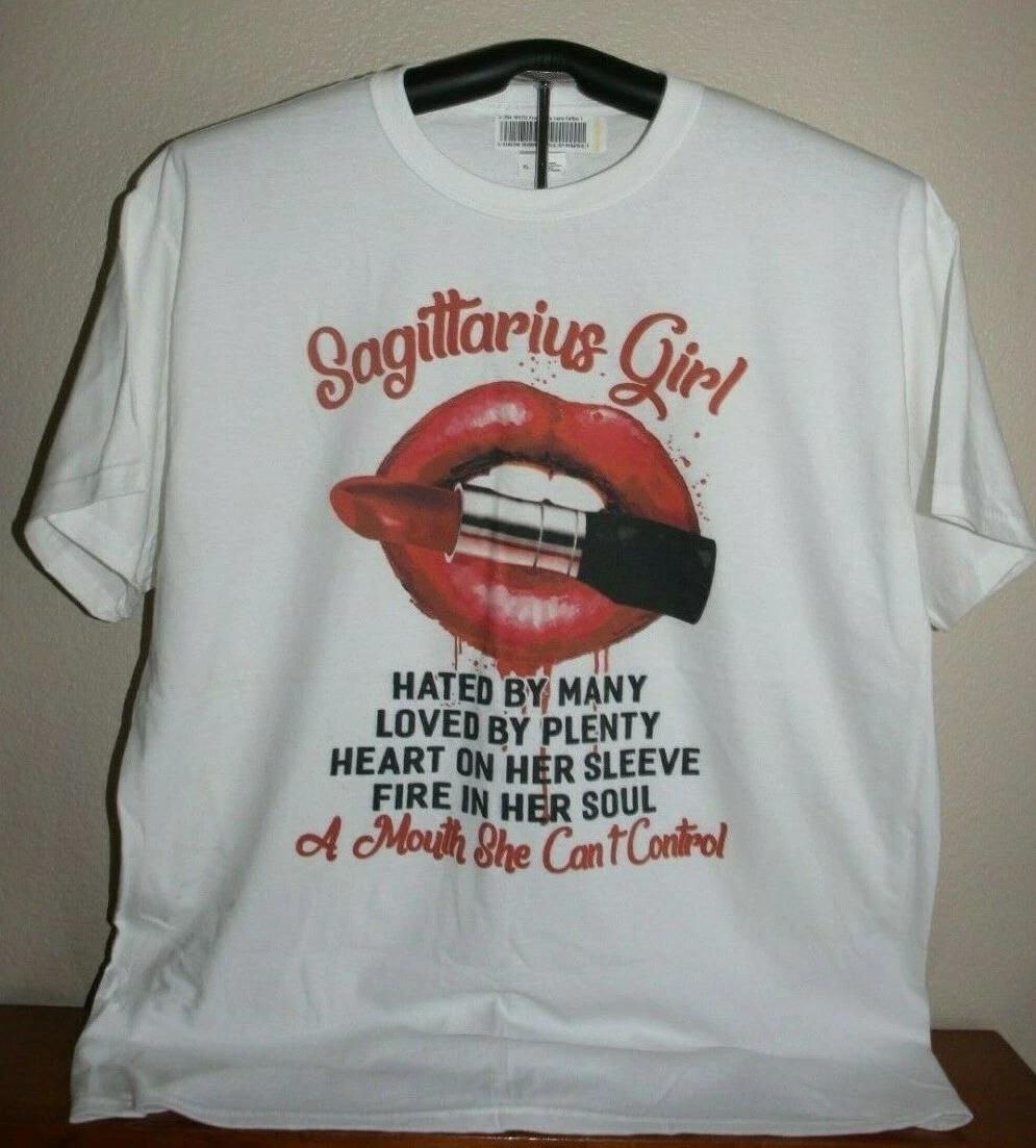 Sagittarius Girl...Hated- Loved- Mouth She Can t Control T-Shirt, X-Large, White 4XL
Sagittarius Girl...Hated- Loved- Mouth She Can t Control T-Shirt, X-Large, White 4XL
