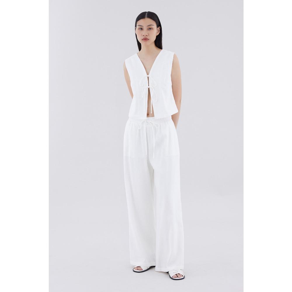 Summer and Autumn Casual Linen Set European and American Cardigan Lace-up Vest Straight Pants Two-piece Set Women One size fits all белый
Summer and Autumn Casual Linen Set European and American Cardigan Lace-up Vest Straight Pants Two-piece Set Women One size fits all белый