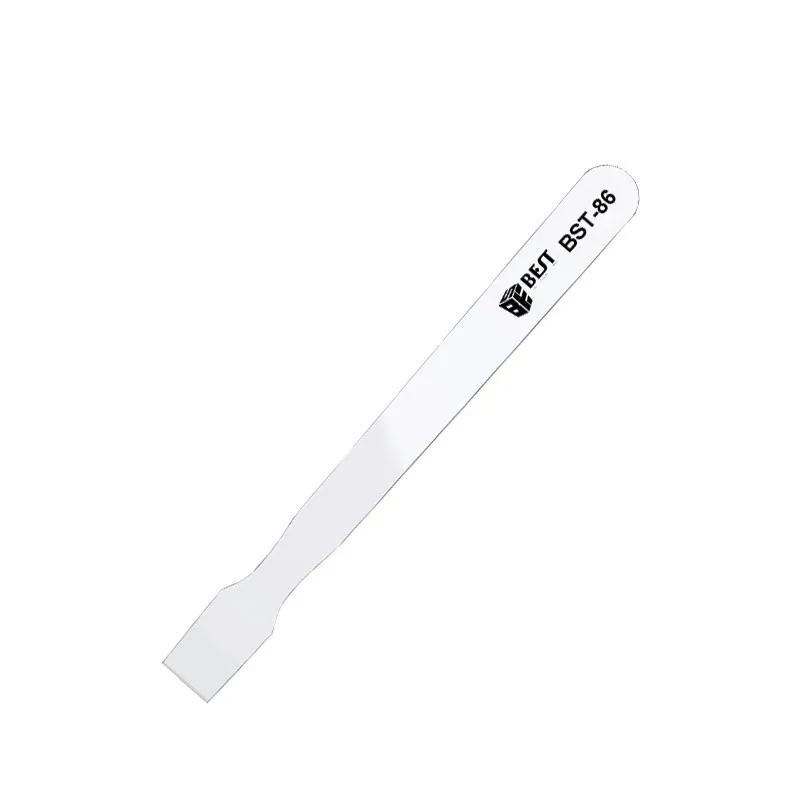 BST-86 Non-magnetic Ceramic Tin Scraper for Mobile Phone Repair Motherboard BGA Solder Scraping Glue Adhesive Removal Prying
BST-86 Non-magnetic Ceramic Tin Scraper for Mobile Phone Repair Motherboard BGA Solder Scraping Glue Adhesive Removal Prying