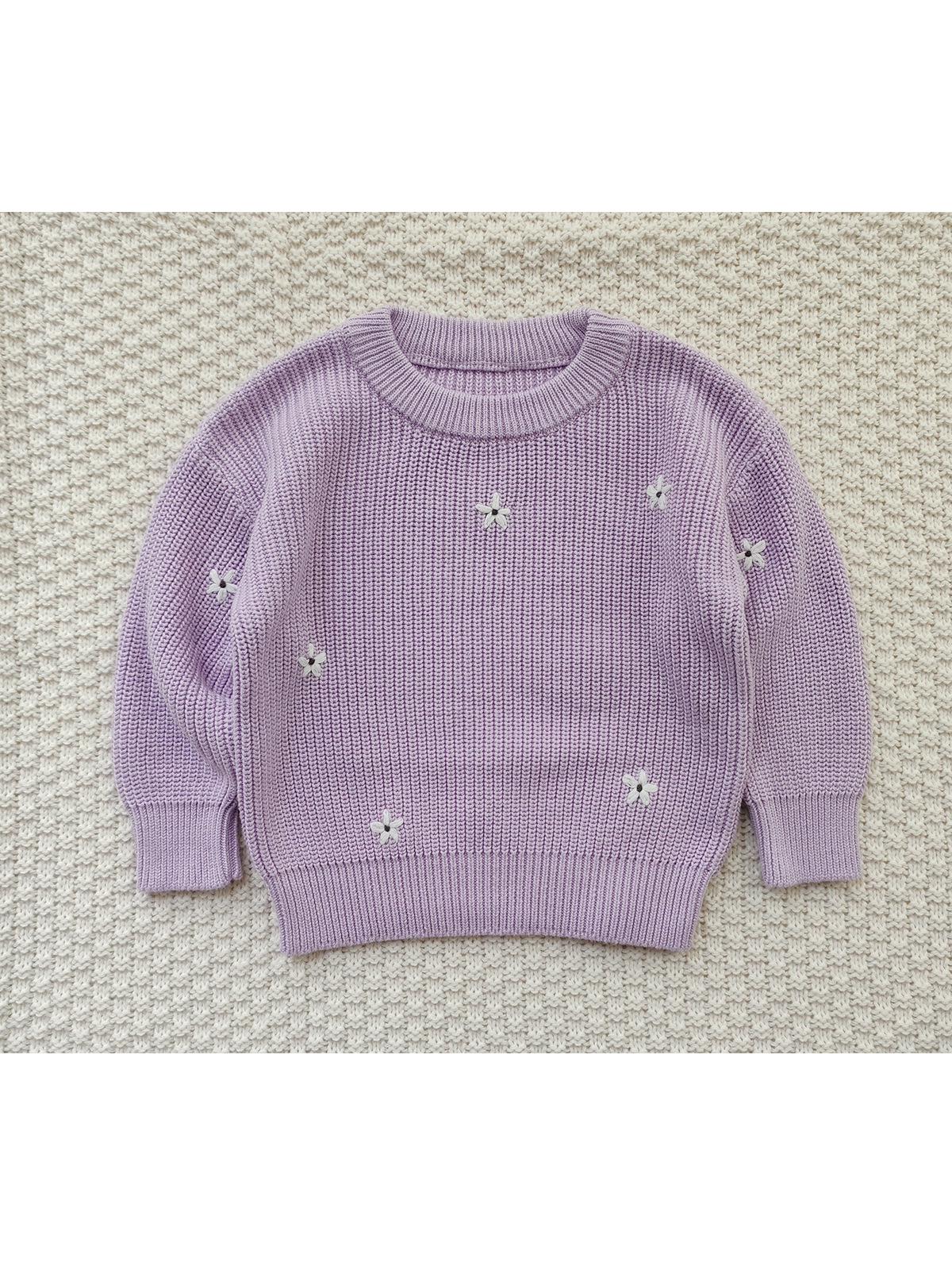 Хлопковый свитер-пуловер для девочки с цветочным узором, вышитый вручную, с длинными рукавами, на осень/зиму 120cm (5-6 years) фиолетовый/розовый
Хлопковый свитер-пуловер для девочки с цветочным узором, вышитый вручную, с длинными рукавами, на осень/зиму 120cm (5-6 years) фиолетовый/розовый