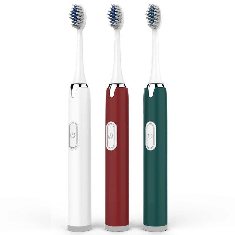 Electric Toothbrush Aa Battery Sonic Teeth Brush Ipx7 Waterproof Adult Automatic Teeth Whitening With 3 Replacement Brush Heads
Electric Toothbrush Aa Battery Sonic Teeth Brush Ipx7 Waterproof Adult Automatic Teeth Whitening With 3 Replacement Brush Heads