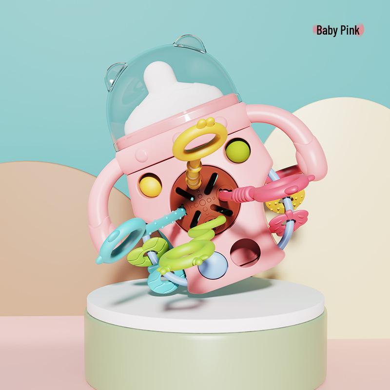 Музыкальная погремушка и прорезыватель для малышей, барабан для раннего развития
Музыкальная погремушка и прорезыватель для малышей, барабан для раннего развития