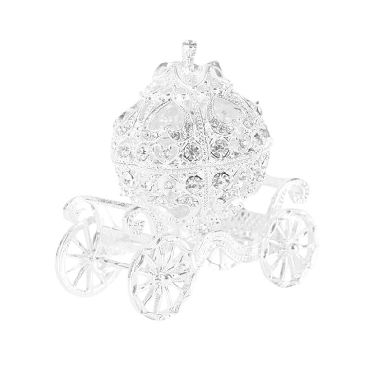 Elegant European Inspireds Metal Carriages Statue With Glossys Enamel Coating And Prongs Set Crystals Sophisticated Tabletop Showpiece 1
Elegant European Inspireds Metal Carriages Statue With Glossys Enamel Coating And Prongs Set Crystals Sophisticated Tabletop Showpiece 1