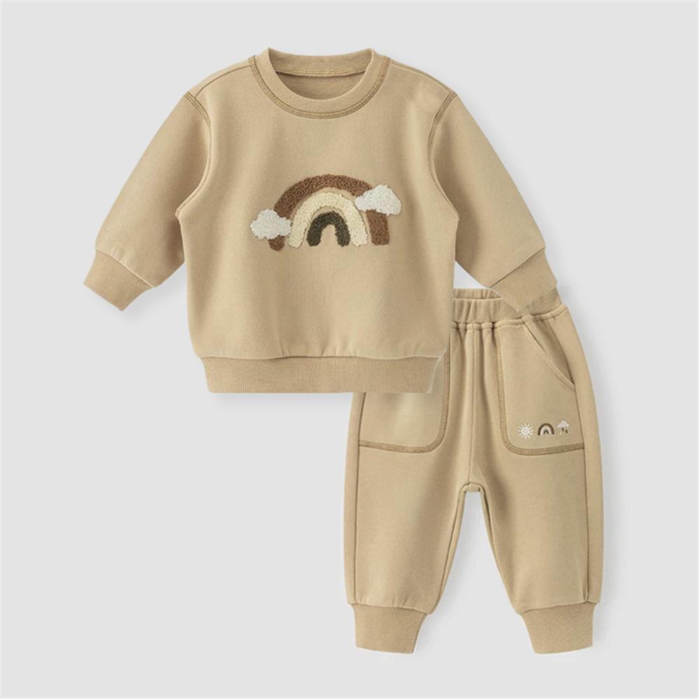 Spring Autumn Baby Suits Cute Long Sleeve Sweatshirt + Pant Casual Toddler Boy Girl Clothes 4T 110
Spring Autumn Baby Suits Cute Long Sleeve Sweatshirt + Pant Casual Toddler Boy Girl Clothes 4T 110