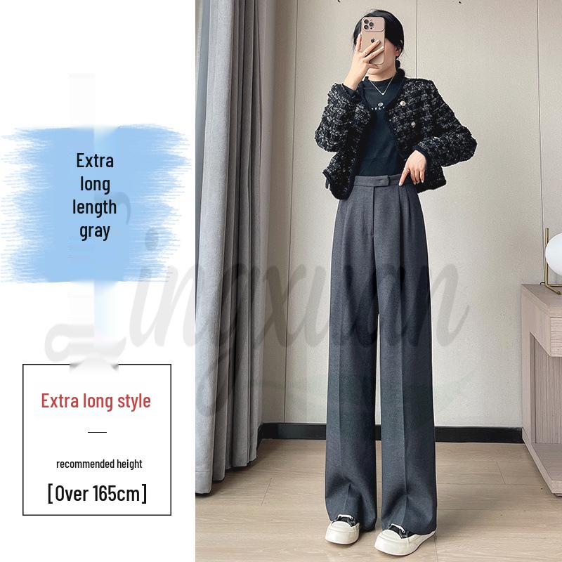 2026 Autumn/Winter Women s High-Waisted Wide-Leg Velvet Wool Trousers Extra Small
2026 Autumn/Winter Women s High-Waisted Wide-Leg Velvet Wool Trousers Extra Small