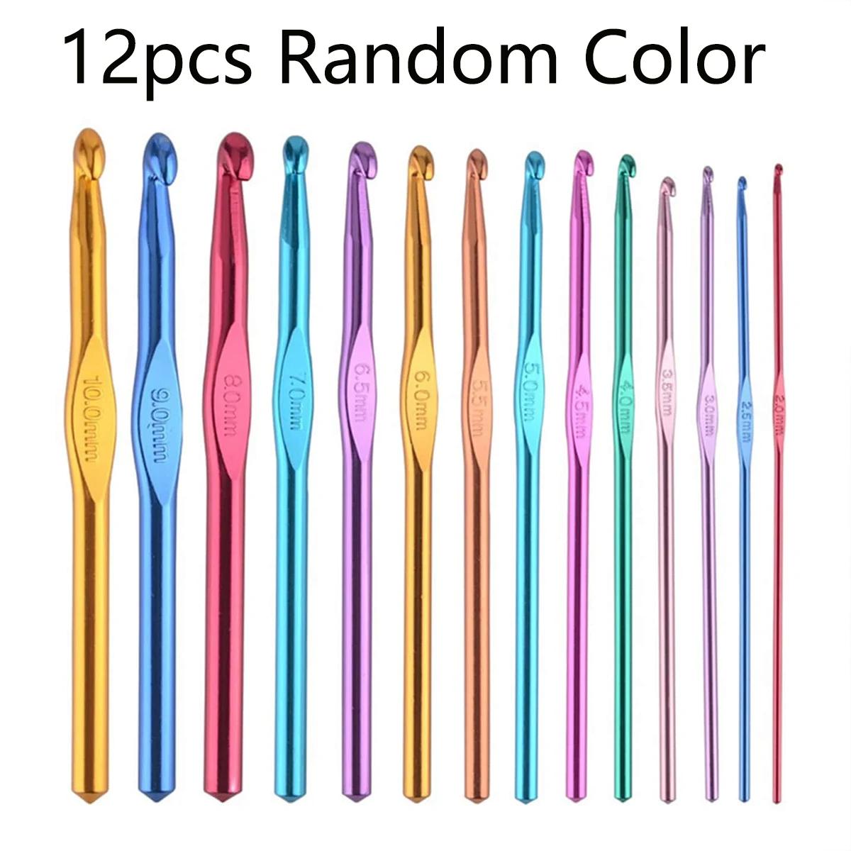 12pcs-Color Single Head Crochet Hook DIY Knitting Tool Crochet Hook Set Wholesale Crochet Needle Sweater Needle
12pcs-Color Single Head Crochet Hook DIY Knitting Tool Crochet Hook Set Wholesale Crochet Needle Sweater Needle