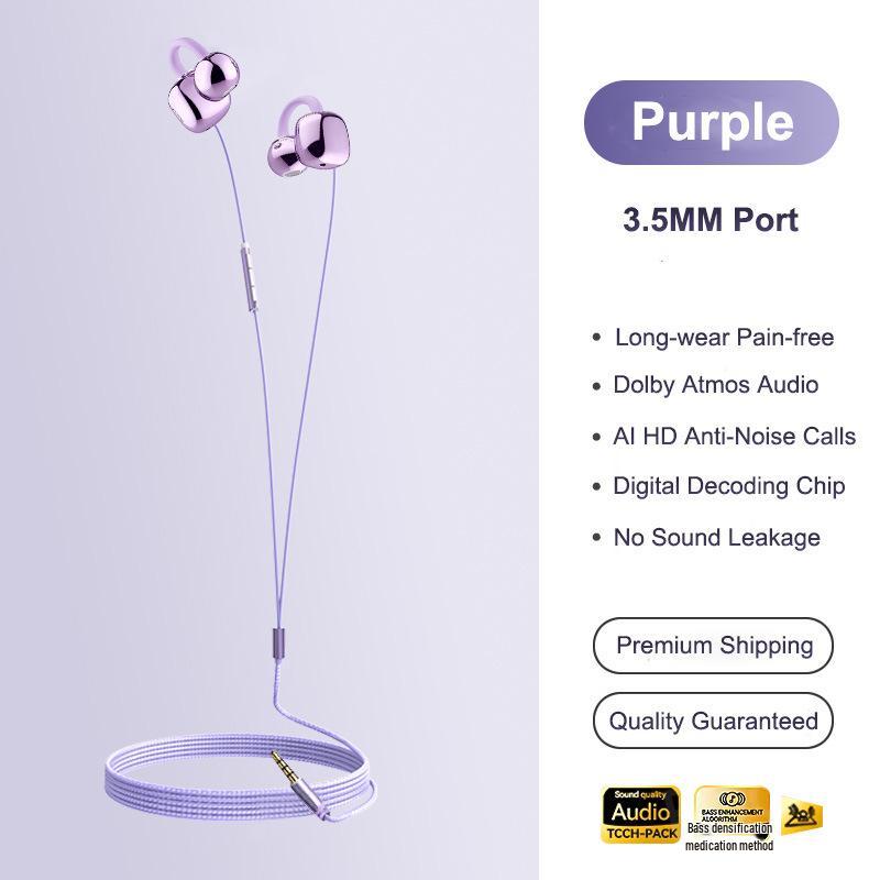 Wired Earphones for Huawei Enjoy 80 – Ear Clip Type-C, Long Wear In-Ear Design
Wired Earphones for Huawei Enjoy 80 – Ear Clip Type-C, Long Wear In-Ear Design