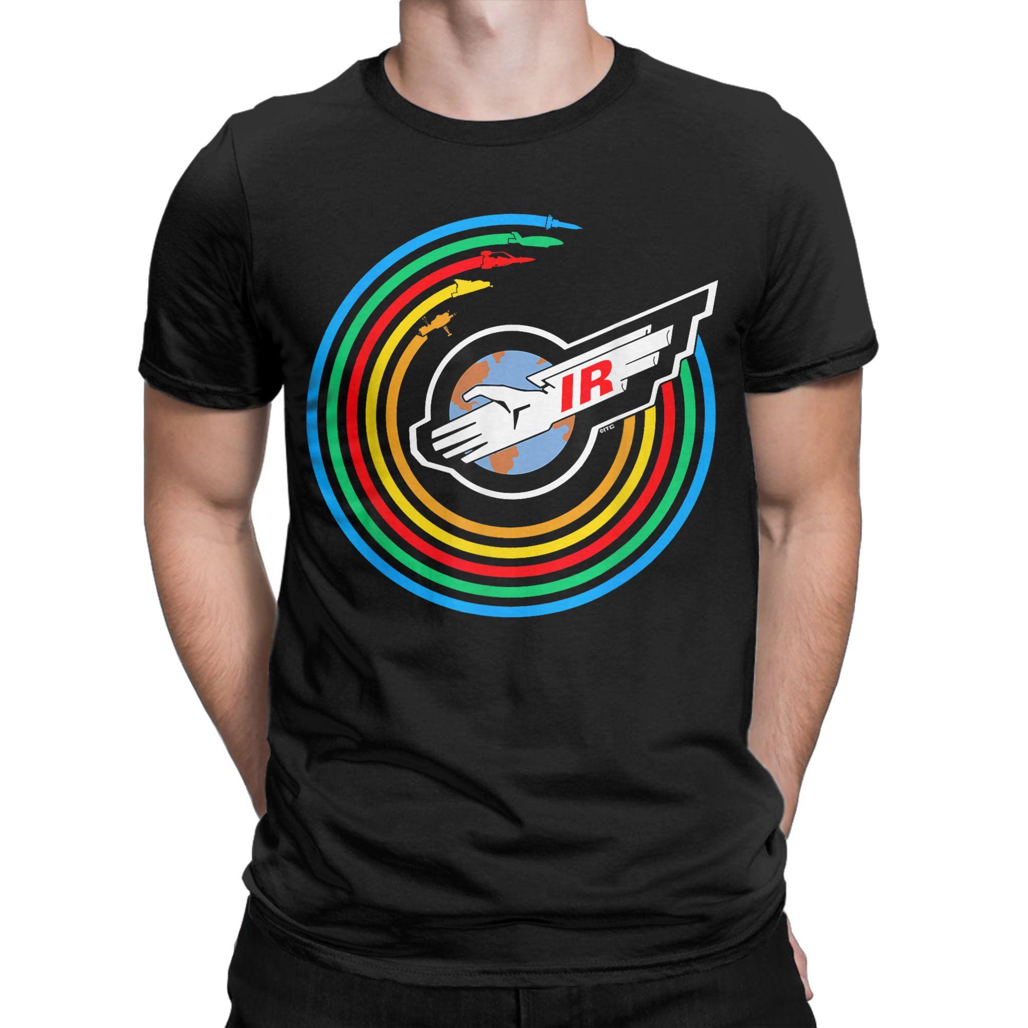 Thunderbirds International Rescue Logo T-Shirts Men Colour Rainbow Novelty Cotton Tees Short Sleeve T Shirts Plus Size Clothes S
Thunderbirds International Rescue Logo T-Shirts Men Colour Rainbow Novelty Cotton Tees Short Sleeve T Shirts Plus Size Clothes S