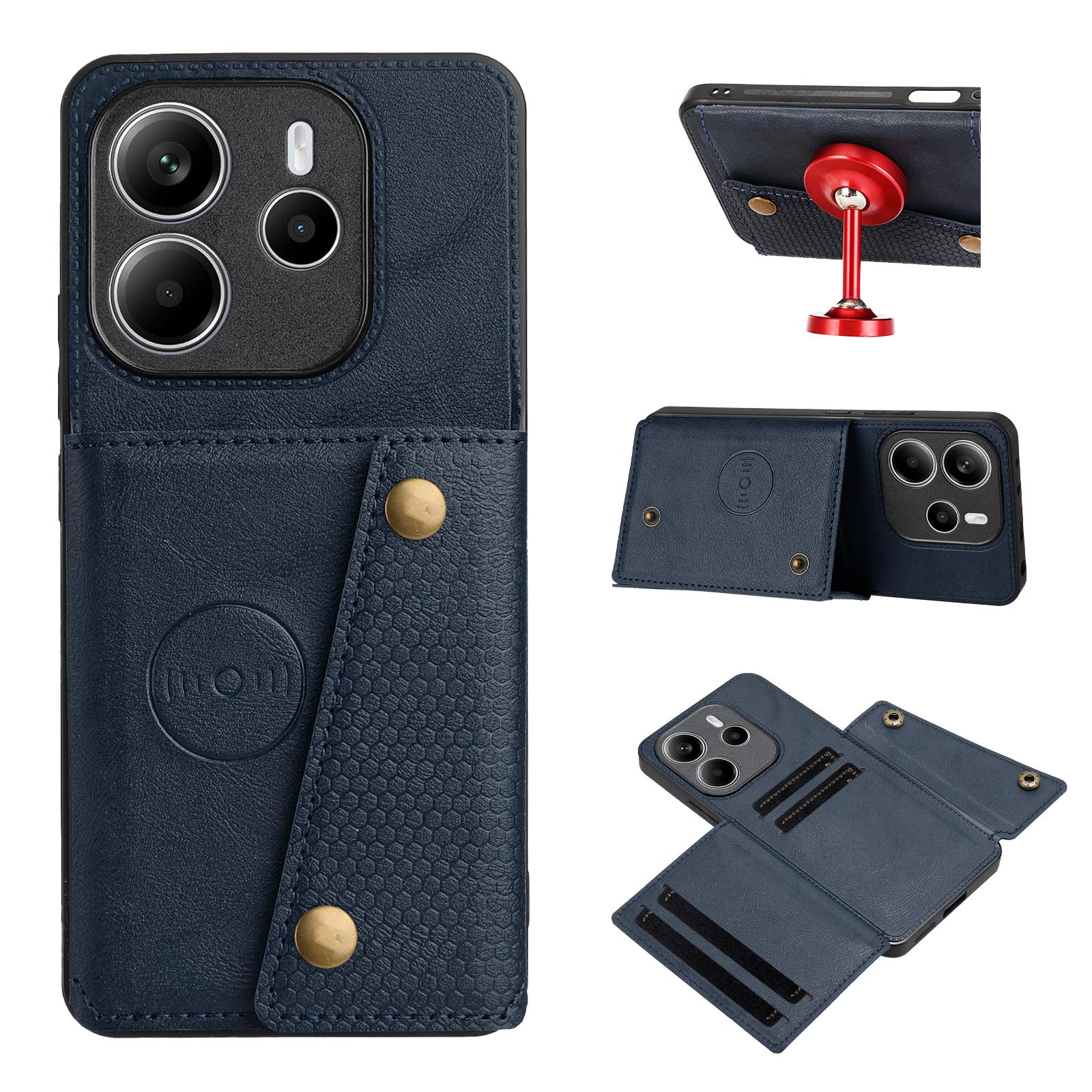 Для Xiaomi Redmi Note 14 5G Чохол з відділеннями для карток, підставкою, шкіряний+ТПУ чохол для телефону Blue
Для Xiaomi Redmi Note 14 5G Чохол з відділеннями для карток, підставкою, шкіряний+ТПУ чохол для телефону Blue