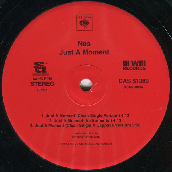 12inch Record NAS - Just A Moment / These Are Our Heroe CAS51389 Ill Will Record 2004 US Rap & Hip-Hop/R&B Used
12inch Record NAS - Just A Moment / These Are Our Heroe CAS51389 Ill Will Record 2004 US Rap & Hip-Hop/R&B Used