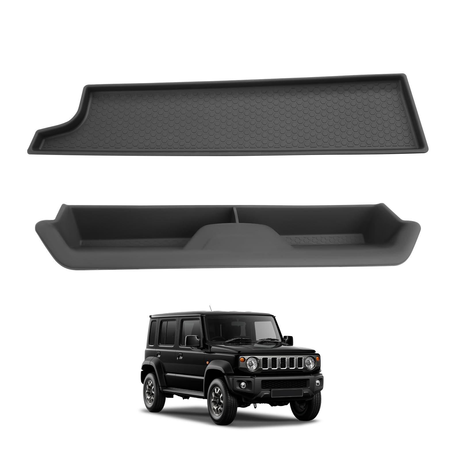 SHAOHAO 2025 Новый Suzuki Jimny Лоток для хранения Nomad Верхняя секция Со стороны пассажира Лоток для хранения под рулевым колесом Нижняя секция Резиновый коврик Специальная консоль
SHAOHAO 2025 Новый Suzuki Jimny Лоток для хранения Nomad Верхняя секция Со стороны пассажира Лоток для хранения под рулевым колесом Нижняя секция Резиновый коврик Специальная консоль