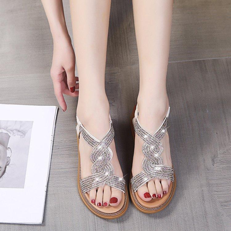 Women s Roman sandals 2024 new foreign trade fashion rhinestones fairy wind summer women s shoes casual women s sandals 35 чёрный
Women s Roman sandals 2024 new foreign trade fashion rhinestones fairy wind summer women s shoes casual women s sandals 35 чёрный