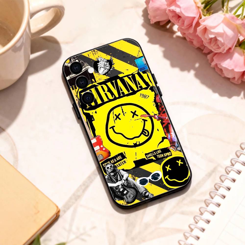 Grunge band N-Nirvana phone Case For Samsung Galaxy A73,A72,A71,A70,A53,A52,A51,Others Soft Black Shell Samsung a11
Grunge band N-Nirvana phone Case For Samsung Galaxy A73,A72,A71,A70,A53,A52,A51,Others Soft Black Shell Samsung a11