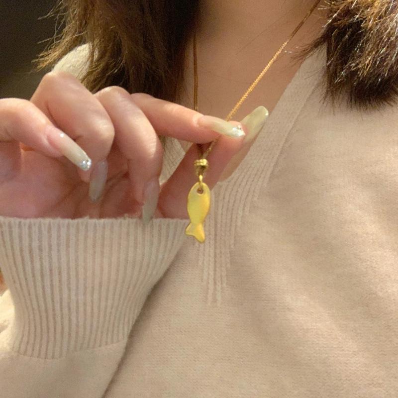 Koi Lucky Bead Frosted Gold Long Necklace & Sweater Chain Pendant for Women золотий
Koi Lucky Bead Frosted Gold Long Necklace & Sweater Chain Pendant for Women золотий