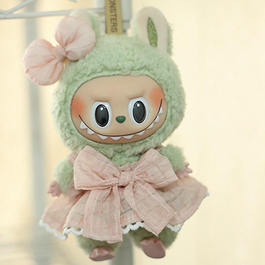 17cm Doll Clothes, Doll Clothes, Bow Strap Pants, Doll Fashion Accessories, Plush Toy Clothes, Doll Dress Up 1 set
17cm Doll Clothes, Doll Clothes, Bow Strap Pants, Doll Fashion Accessories, Plush Toy Clothes, Doll Dress Up 1 set