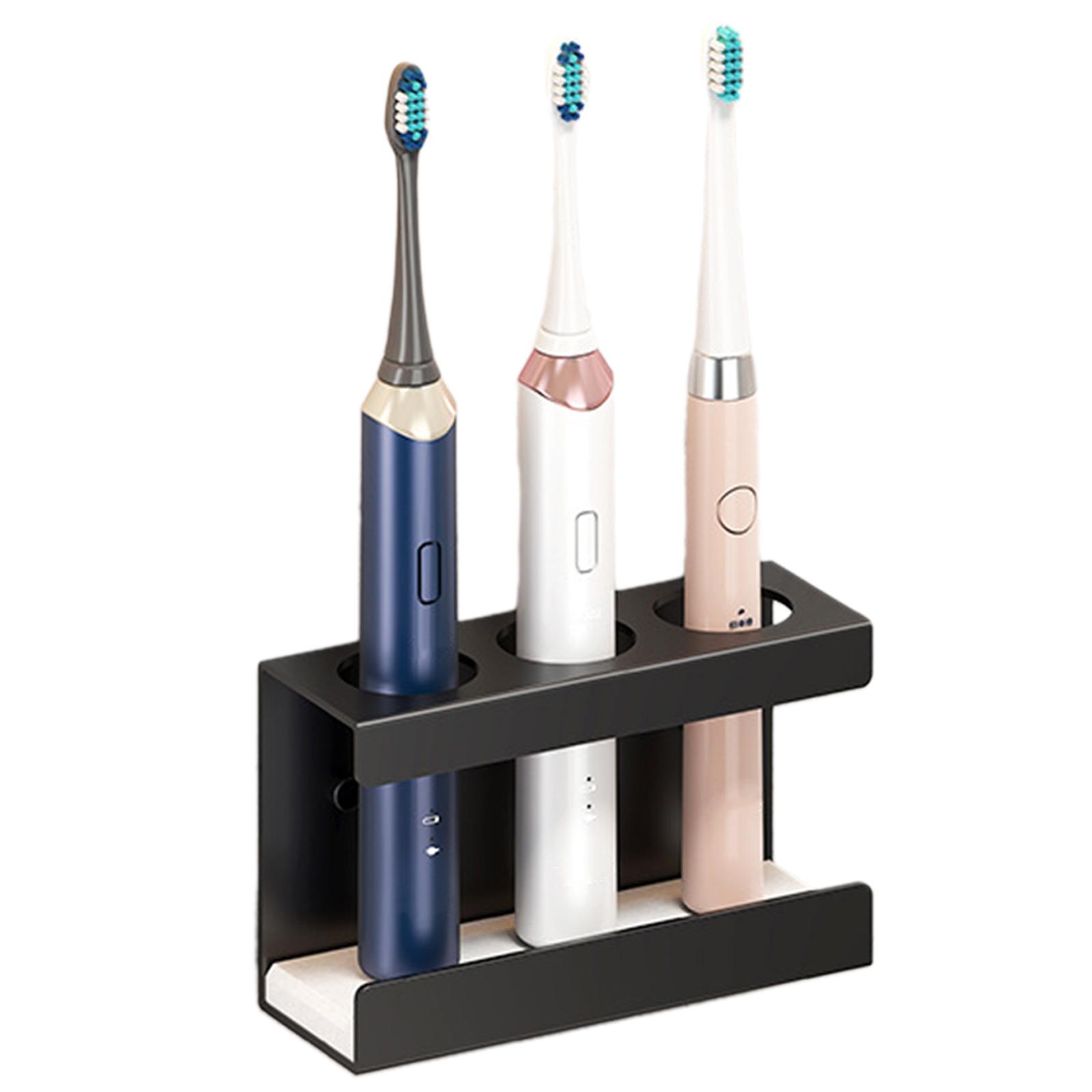 Wall Mounted Toothbrush Holder for Shower Tooth Brush and Toothpaste Organizer Hanger for Dorm Bathrooms 2/3/4 Slots B чорний
Wall Mounted Toothbrush Holder for Shower Tooth Brush and Toothpaste Organizer Hanger for Dorm Bathrooms 2/3/4 Slots B чорний