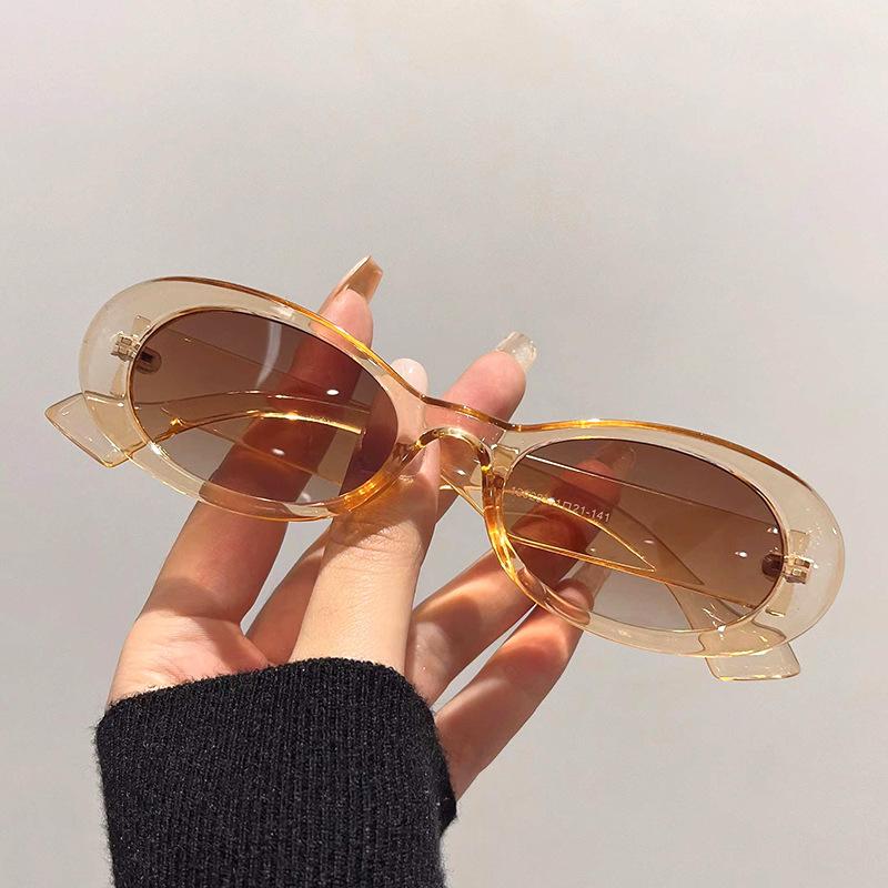Fashion Vintage Oval Sunglasses Women Luxury Brand Designer Small Frame Trending Sun Glasses For Men Travel Punk Shades UV400 As The Picture
Fashion Vintage Oval Sunglasses Women Luxury Brand Designer Small Frame Trending Sun Glasses For Men Travel Punk Shades UV400 As The Picture