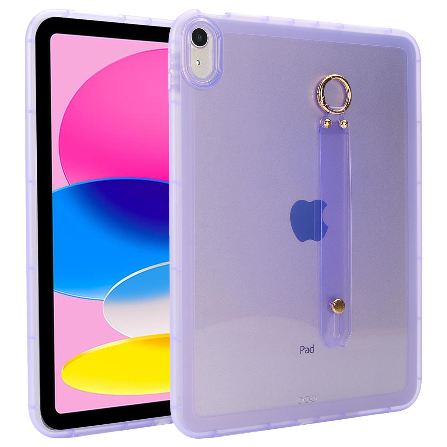 Для iPad (2025)/10.9 (2022) Чохол Протиударний TPU Чохол для Планшета з Ремінцем на Зап ясті Purple
Для iPad (2025)/10.9 (2022) Чохол Протиударний TPU Чохол для Планшета з Ремінцем на Зап ясті Purple