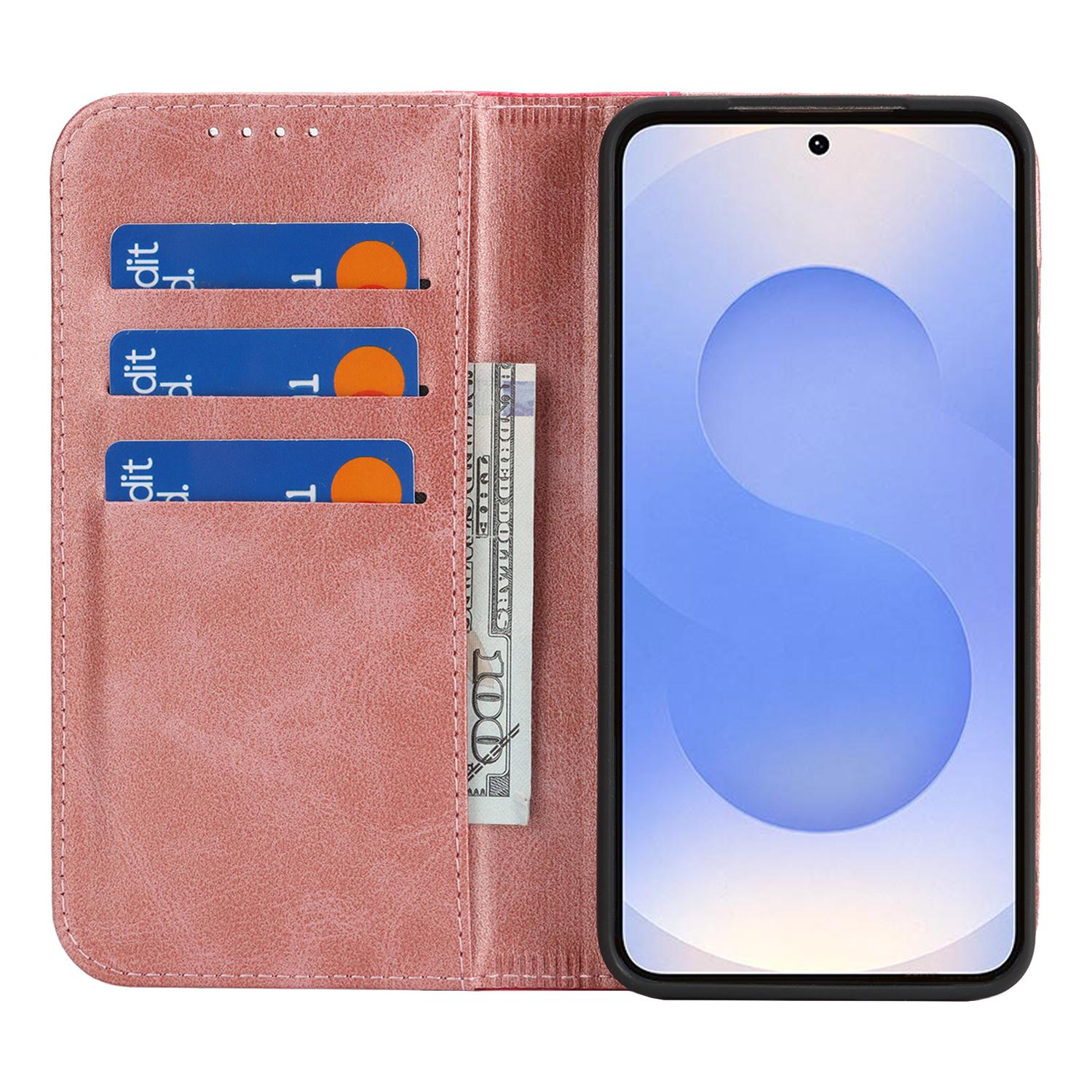 For Samsung Galaxy S25 Case Calf Texture 3 Card Slots Color Splicing Leather Phone Cover Light Blue+Dark Blue
For Samsung Galaxy S25 Case Calf Texture 3 Card Slots Color Splicing Leather Phone Cover Light Blue+Dark Blue