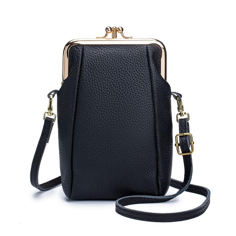 New leather lychee pattern clip mobile phone bag simple large capacity shoulder bag women s high-end messenger bag versatile чёрный
New leather lychee pattern clip mobile phone bag simple large capacity shoulder bag women s high-end messenger bag versatile чёрный