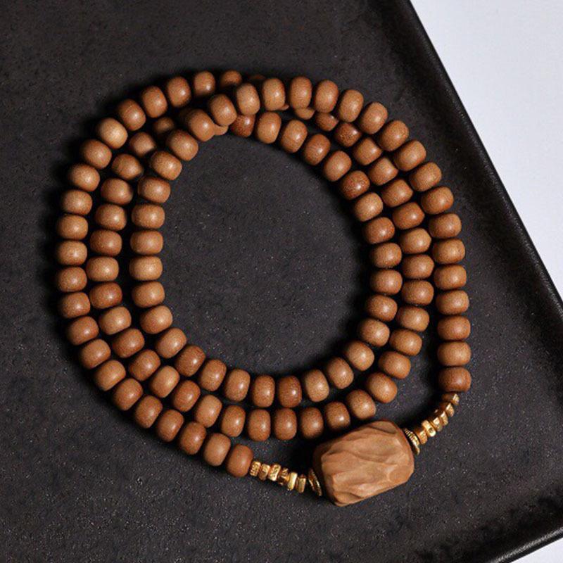 Vintage Sandalwood Bead Bracelet for Men and Women - Retro Style Prayer Chain Pure Natural
Vintage Sandalwood Bead Bracelet for Men and Women - Retro Style Prayer Chain Pure Natural