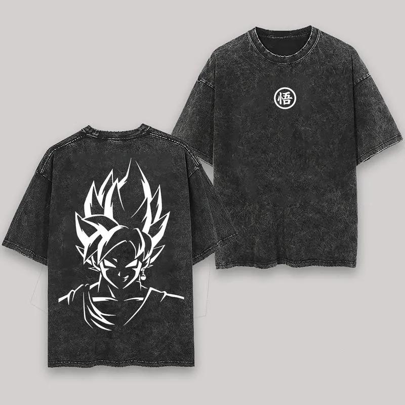 Goku Black T Shirt Men Acid Wash Oversized Anime Minimalist Silhouette Cotton Vintage Gym Streetwear White Graphic Back Top Tee M
Goku Black T Shirt Men Acid Wash Oversized Anime Minimalist Silhouette Cotton Vintage Gym Streetwear White Graphic Back Top Tee M