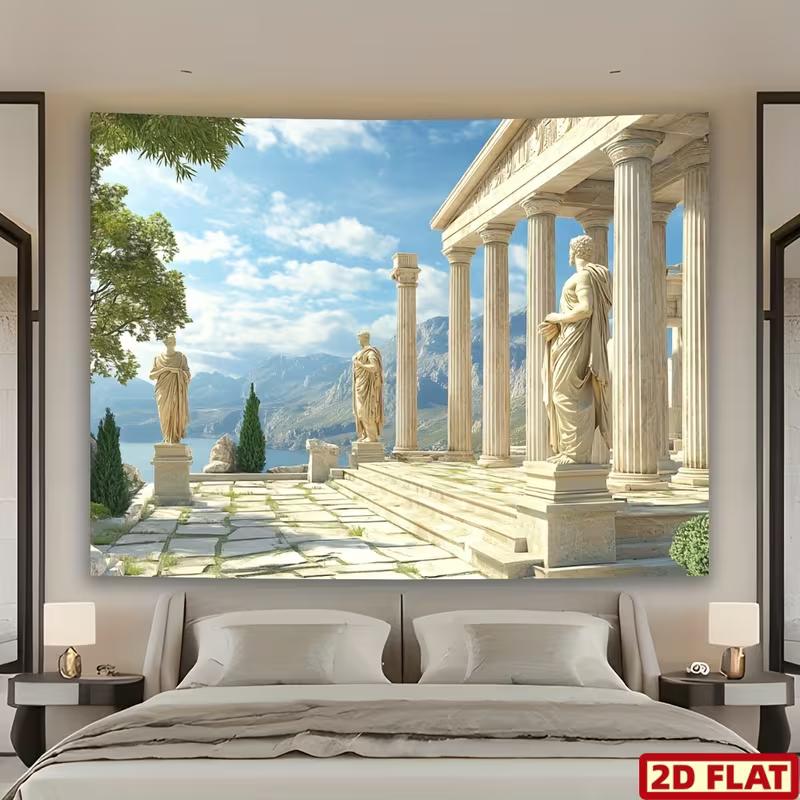 2D Mediterranean Acropolis Background Cloth Party Photo Booth Prop 47.2x31.5inch/120*80cm
2D Mediterranean Acropolis Background Cloth Party Photo Booth Prop 47.2x31.5inch/120*80cm