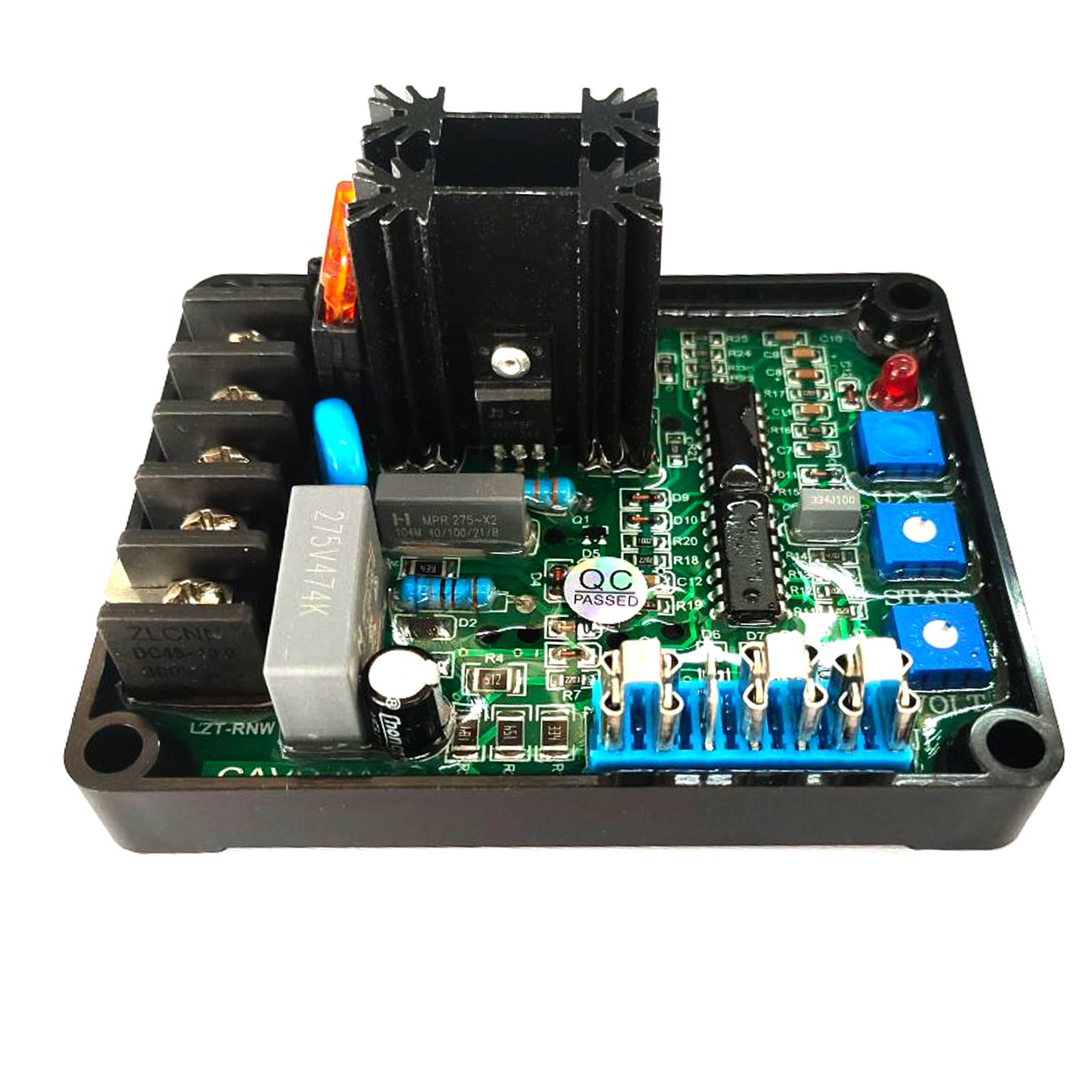 Precise Voltage Stabilization Board GAVR AVR Generator Control Board For Stable Generator Performances 8A to 20A
Precise Voltage Stabilization Board GAVR AVR Generator Control Board For Stable Generator Performances 8A to 20A