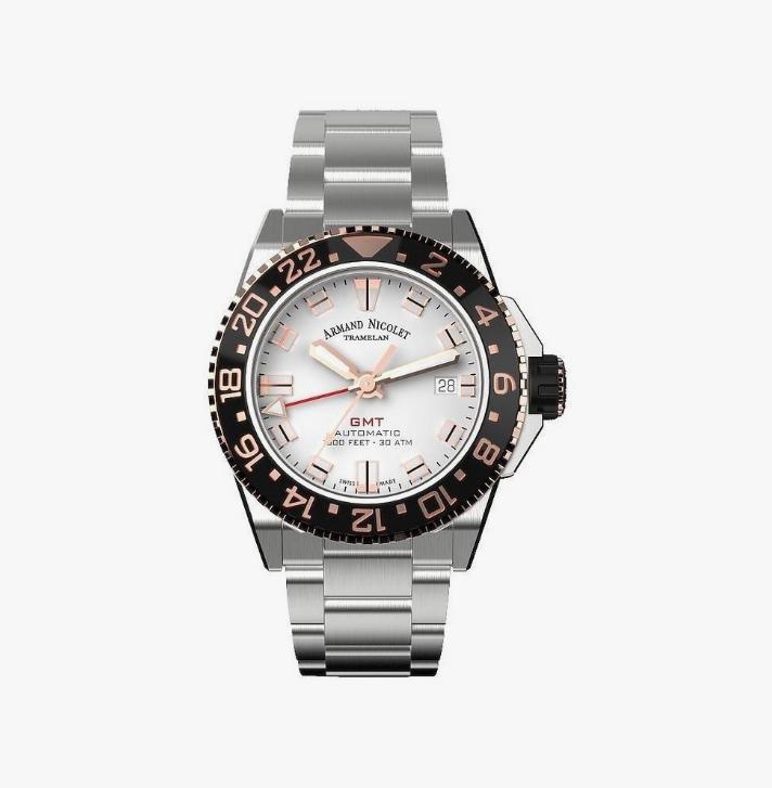 Мужские часы Armand Nicolet Tramelan JS9-41 с серебристым циферблатом, черным керамическим безелем, для дайвинга, автоматические A487ASN-AS-MA2481AA 300M
Мужские часы Armand Nicolet Tramelan JS9-41 с серебристым циферблатом, черным керамическим безелем, для дайвинга, автоматические A487ASN-AS-MA2481AA 300M