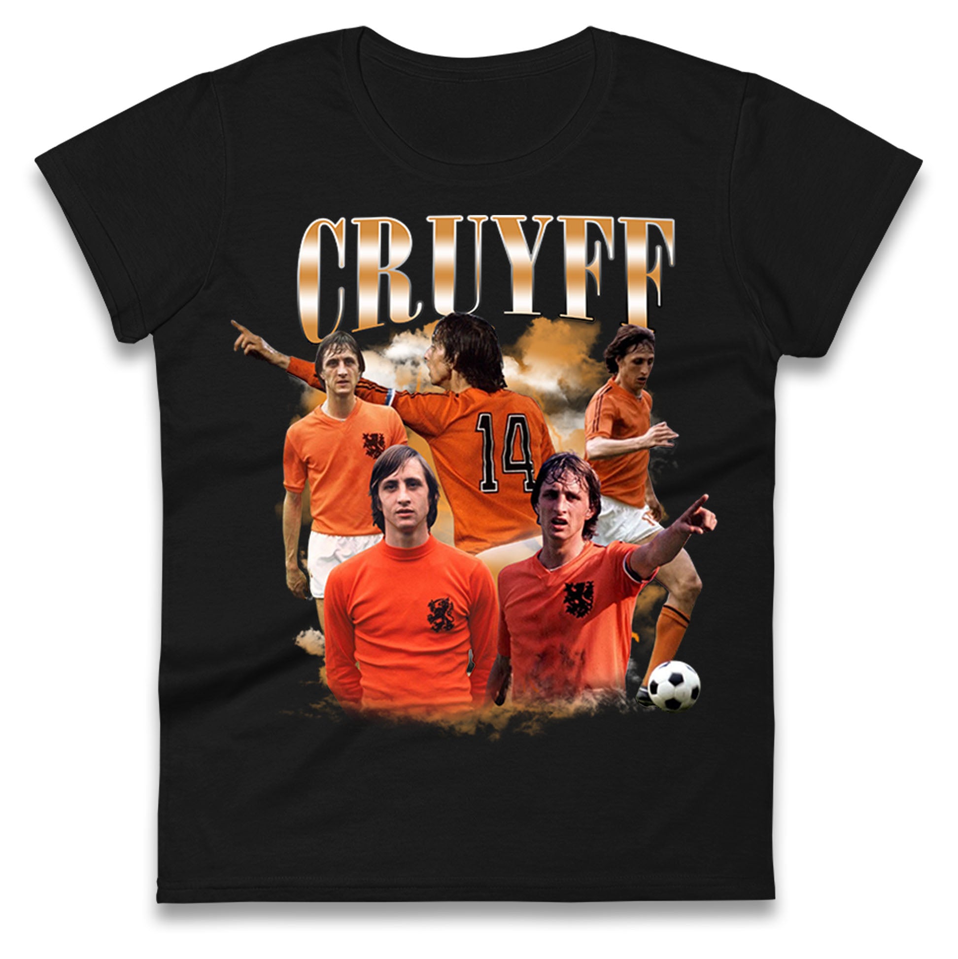 Johan Cruyff Womens Tee T Shirt Mens Tops Unisex Top 2XL
Johan Cruyff Womens Tee T Shirt Mens Tops Unisex Top 2XL