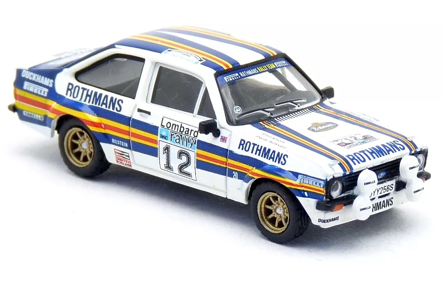 BREKINA Ford Escort RS 1800 1981 Rally Rothmans BREKINA Escort RS Mini Car HO Scale 1/87 #12
BREKINA Ford Escort RS 1800 1981 Rally Rothmans BREKINA Escort RS Mini Car HO Scale 1/87 #12