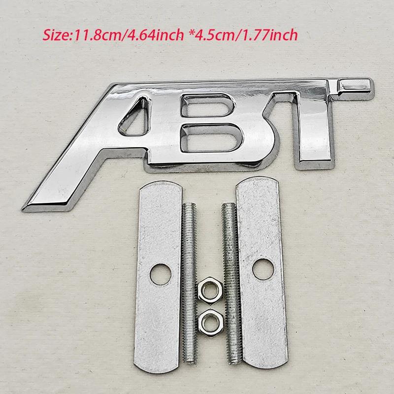 3D ABT Logo Emblem Car Trunk Front Grille Badge For T6 S5 RS7 C8 Q8 RS6 SQ5 Q5 Q7 RS4 A3 8V A6 Skoda Sticker Auto Accessories
3D ABT Logo Emblem Car Trunk Front Grille Badge For T6 S5 RS7 C8 Q8 RS6 SQ5 Q5 Q7 RS4 A3 8V A6 Skoda Sticker Auto Accessories
