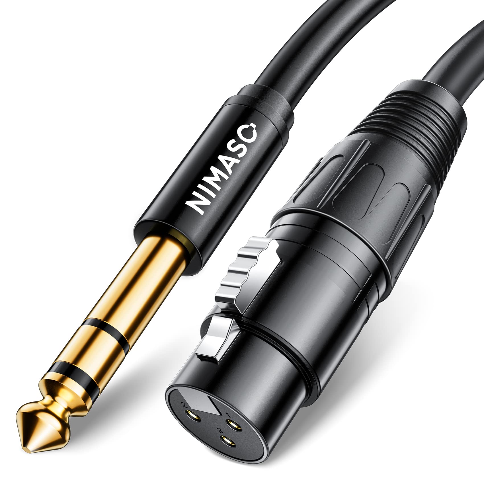 NIMASO TRS Male to XLR Female Conversion Cable Balanced Connection XLR Female to Male Microphone Cable Female to Male Audio Microphone Cable 3M
NIMASO TRS Male to XLR Female Conversion Cable Balanced Connection XLR Female to Male Microphone Cable Female to Male Audio Microphone Cable 3M