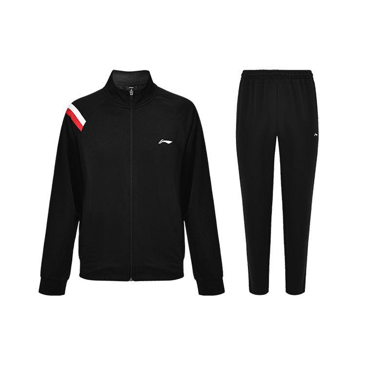 Li Ning Повседневный топ с воротником-стойкой, застежкой-молнией и длинными рукавами, прямые повседневные брюки на шнурке, спортивный костюм унисекс, черный AWET025-2 S
Li Ning Повседневный топ с воротником-стойкой, застежкой-молнией и длинными рукавами, прямые повседневные брюки на шнурке, спортивный костюм унисекс, черный AWET025-2 S