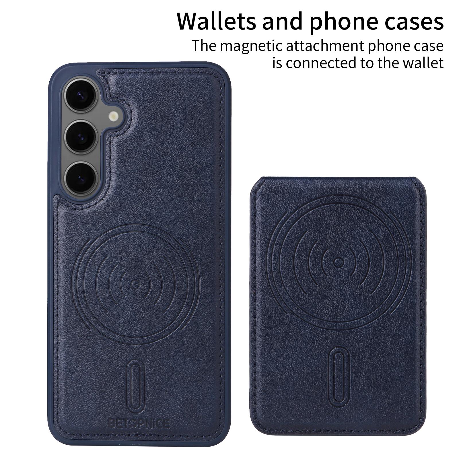 For Samsung Galaxy S24+ Magnetic Case BETOPNICE RFID Blocking Leather Phone Back Cover with Detachable Card Bag Brown
For Samsung Galaxy S24+ Magnetic Case BETOPNICE RFID Blocking Leather Phone Back Cover with Detachable Card Bag Brown