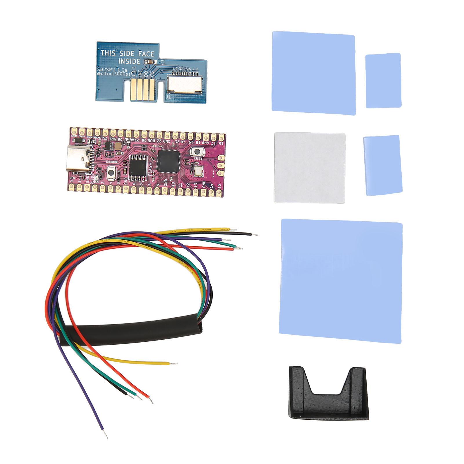 For RPi Pico Flexible controller Board Dual 264KB ARM Cortex M0+Processor with 2 2 Load L Adapter
For RPi Pico Flexible controller Board Dual 264KB ARM Cortex M0+Processor with 2 2 Load L Adapter