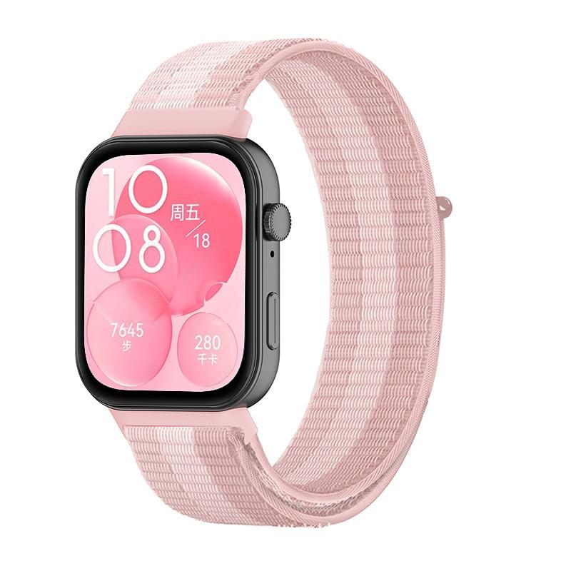 Ремешок для HUAWEI WATCH FIT 3, аксессуары, нейлоновая петля, сменный ремень для умных часов, спортивный браслет для Huawei Fit3 Band Huawei Fit 3