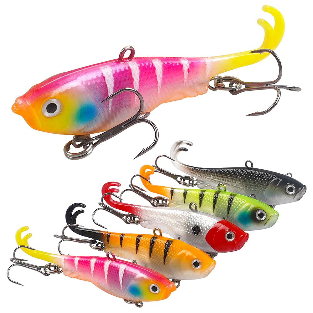 10Pcs/5Pcs Soft Fishing Lures Kit Pre-Rigged Jig Head Fork Tail Plastic Swimbaits with Treble Hooks for Bass Trout Walleye
10Pcs/5Pcs Soft Fishing Lures Kit Pre-Rigged Jig Head Fork Tail Plastic Swimbaits with Treble Hooks for Bass Trout Walleye