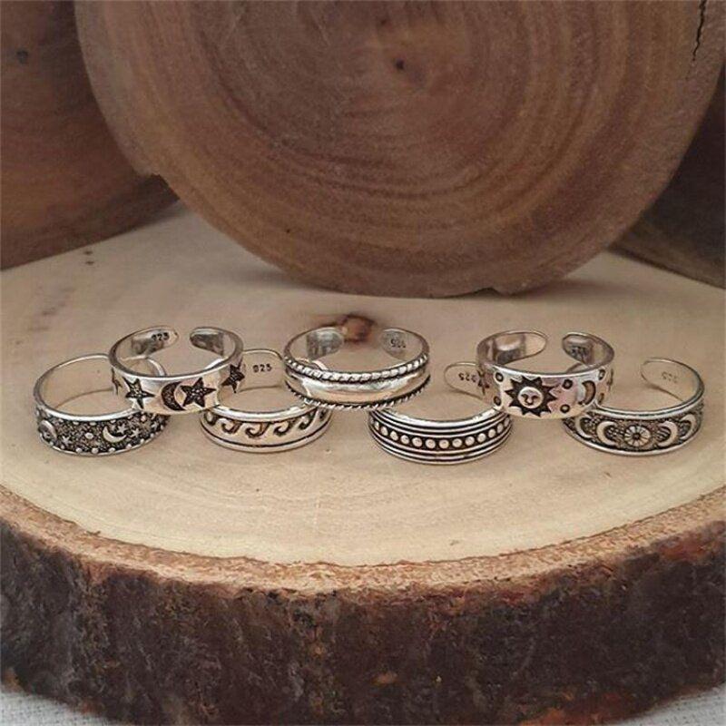 Toe Ring Fashion Knuckle Ring Toe Ring Set Toe Ring Toe Knuckle Ring Ring Rings 7 Piece Open Toe Ring Set
Toe Ring Fashion Knuckle Ring Toe Ring Set Toe Ring Toe Knuckle Ring Ring Rings 7 Piece Open Toe Ring Set