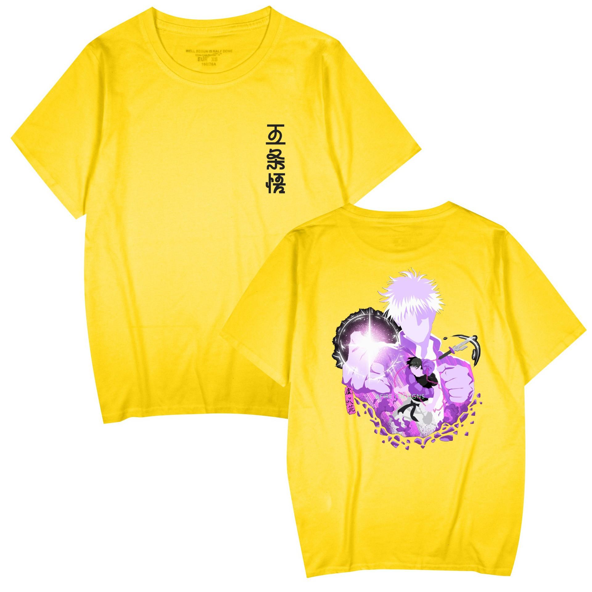Jujutsu Kaisen Shirts Round Neck Short Sleeve Funny Clothes Jujutsu Kaisen Cartoon Printed Unisex T-Shirt XXS жовтий
Jujutsu Kaisen Shirts Round Neck Short Sleeve Funny Clothes Jujutsu Kaisen Cartoon Printed Unisex T-Shirt XXS жовтий