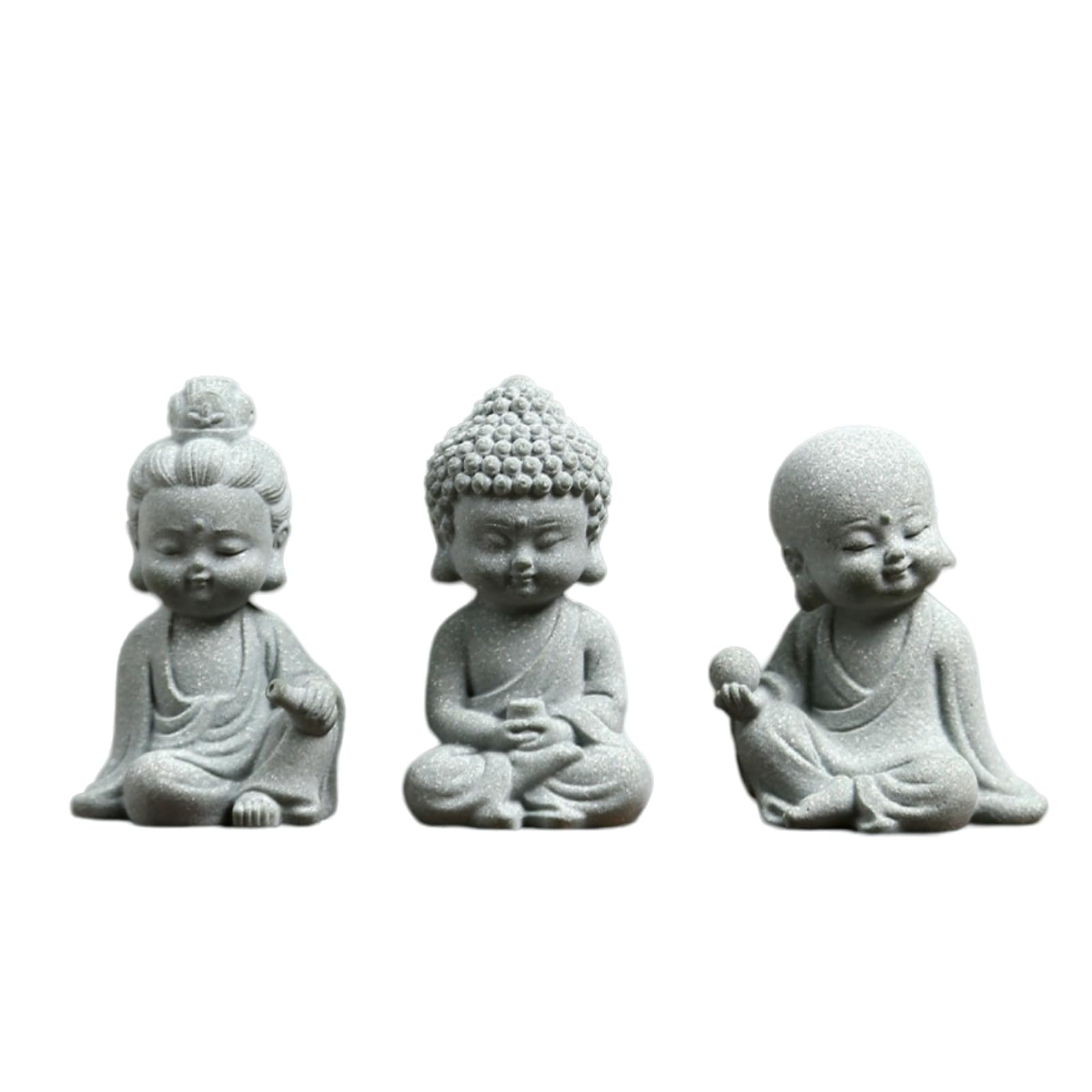 Yuzhiye Buddha Statue Ornament Jizo Kannon Bosatsu Shaka Nyorai Set of 3 Stone Cute Small Object Amulet Interior Present Tathagata Statue Kannon (Jizo серый
Yuzhiye Buddha Statue Ornament Jizo Kannon Bosatsu Shaka Nyorai Set of 3 Stone Cute Small Object Amulet Interior Present Tathagata Statue Kannon (Jizo серый