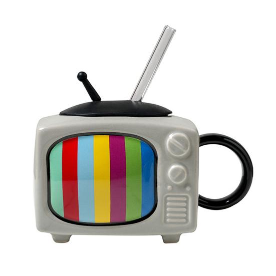 Retro Television Ceramic Mug with Lid & Straw 450ml Creative Nostalgic Design Coffee Cup Leak-Proof & Heat Resistant Drinking Cup Novelty Gift Home сірий
Retro Television Ceramic Mug with Lid & Straw 450ml Creative Nostalgic Design Coffee Cup Leak-Proof & Heat Resistant Drinking Cup Novelty Gift Home сірий