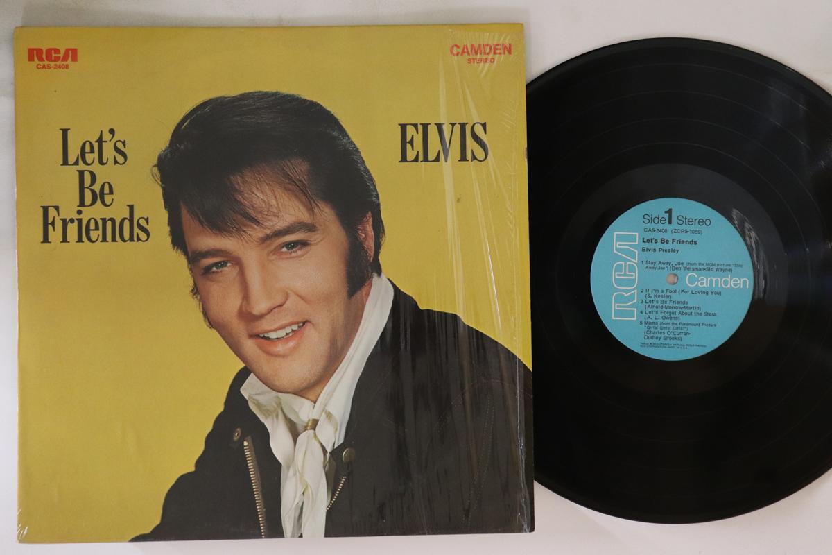 LP Record ELVIS PRESLEY - Let s Be Friends CAS2408 RCA CAMDEN 1970 US Rock Used
LP Record ELVIS PRESLEY - Let s Be Friends CAS2408 RCA CAMDEN 1970 US Rock Used