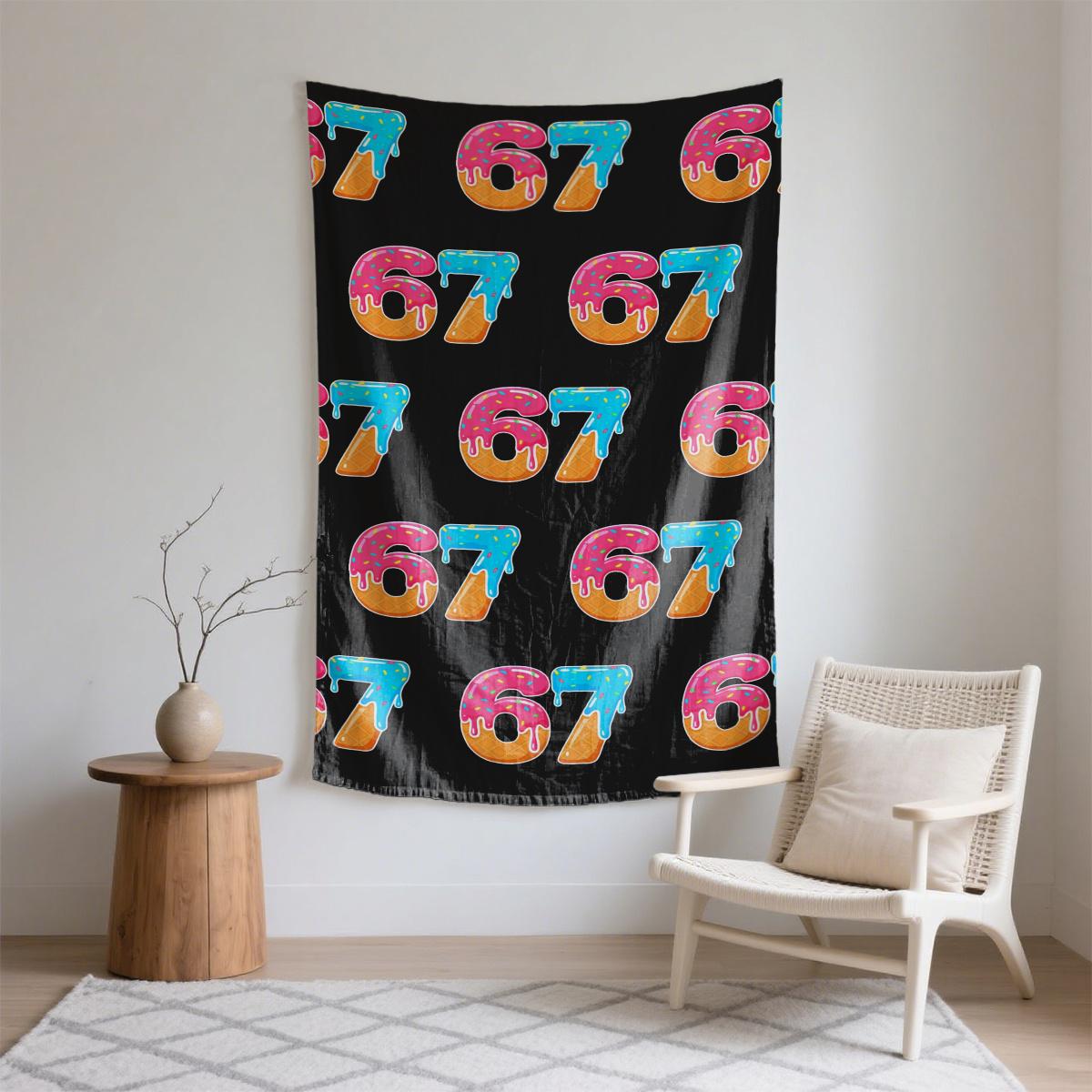 Doodle 67 Donut Waffle Cake Digital printing polyester wall tapestry suitable for use living rooms bedrooms offices bars party 74x94cm(29x37in)
Doodle 67 Donut Waffle Cake Digital printing polyester wall tapestry suitable for use living rooms bedrooms offices bars party 74x94cm(29x37in)