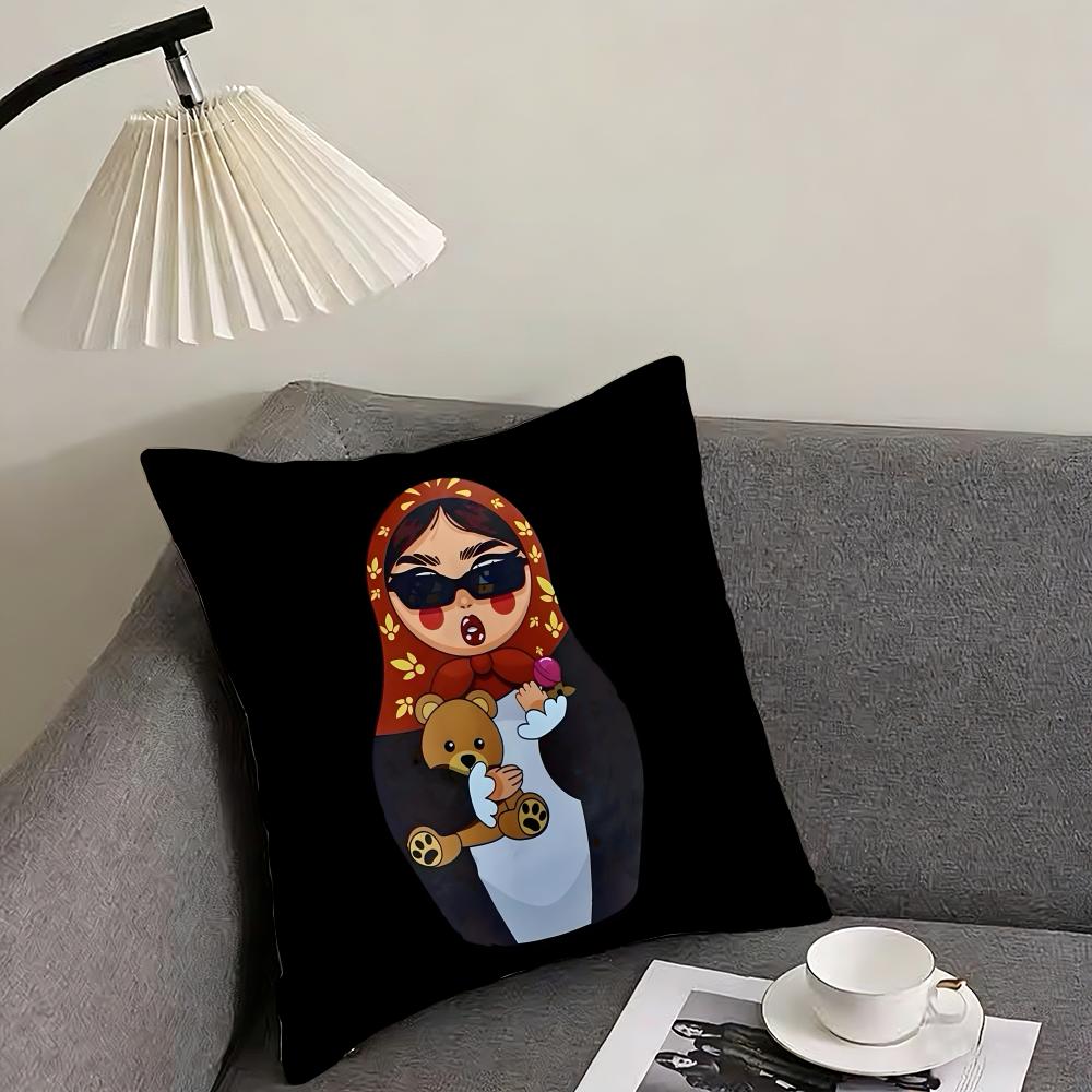 Russian Art Matryoshka Hot Cushion Cover Pillowcase Ultra Soft Skin Friendly Fabric Cloud Like Comfort Concealed Zipper 30x30cm
Russian Art Matryoshka Hot Cushion Cover Pillowcase Ultra Soft Skin Friendly Fabric Cloud Like Comfort Concealed Zipper 30x30cm