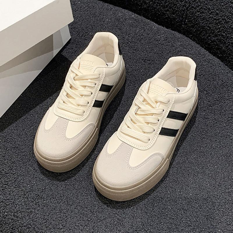 Versatile little white shoes retro Forrest Gump shoes casual sports board shoes women s 2025 new popular shoes platform German training shoes 40 бежевый
Versatile little white shoes retro Forrest Gump shoes casual sports board shoes women s 2025 new popular shoes platform German training shoes 40 бежевый
