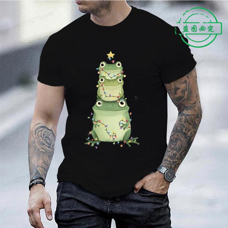 Футболка Рождественская елка-лягушка Женская Мужская Футболка для любителей лягушек Унисекс Милые футболки с рождественской графикой лягушек Оверсайз Женская одежда 4XL
Футболка Рождественская елка-лягушка Женская Мужская Футболка для любителей лягушек Унисекс Милые футболки с рождественской графикой лягушек Оверсайз Женская одежда 4XL